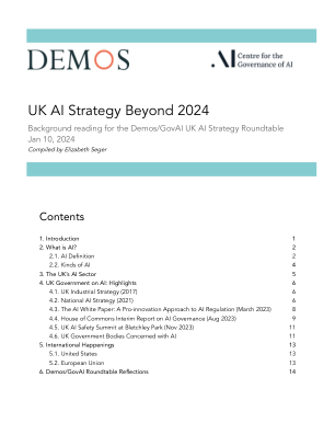 2024 年以后英国的人工智能战略